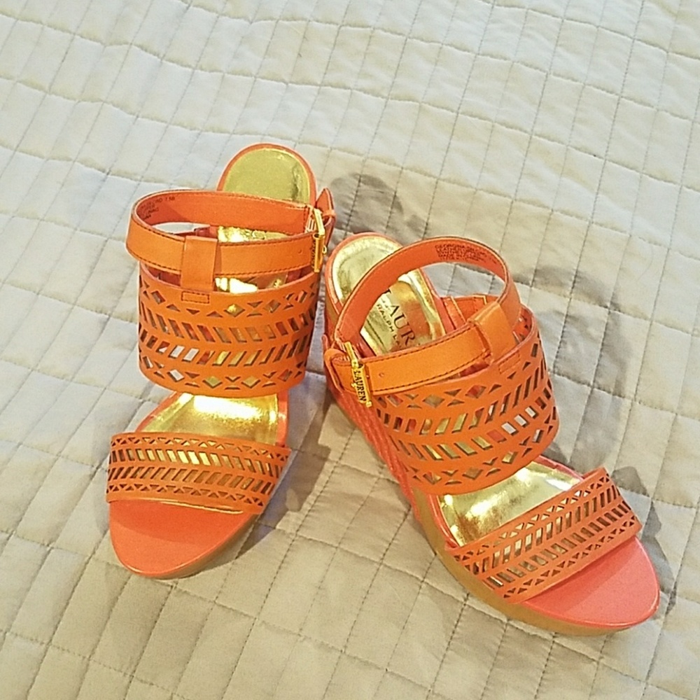 COPY - Women's Ralph Lauren Wedge Sandals